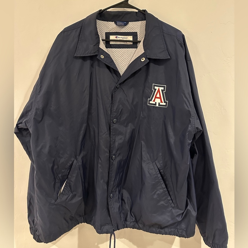 Vintage Starter University Of Arizona Coach Jacket